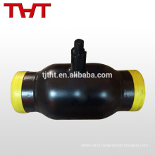 fully welded air vent ball valve for heating